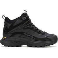 Merrell Unisex Moab Flight Sneaker, Black, 9.5 UK