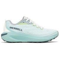 Merrell Women/'s MORPHLITE Trail Running Shoe, White/Frost Blue, 8 UK