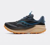 Saucony Men/'s Xodus Ultra 3 Sneaker, Black/Dusk, 8