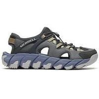 Merrell Men/'s Maipo Explorer Sieve Walking Shoe, Alloy/Indigo, 8 UK