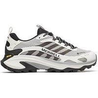 Merrell Men/'s Moab Speed 2 GTX Sneaker, Black/White, 7.5 UK