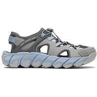 Merrell Women/'s Maipo Explorer Sieve Walking Shoe, Cement/Seaway, 5 UK