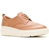 Hush Puppies Women/'s Joy Wingtip Lace Up, Tan, 5 UK