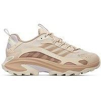Merrell Women/'s Moab Speed 2 GTX Sneaker, Light Brown, 7 UK
