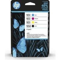 HP 6ZC65AE 950/951 Original Ink Cartridges, Black/Cyan/Magenta/Yellow, Multipack