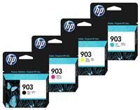 HP 903 Original Cyan, Magenta, Yellow & Black Ink Cartridges - New Exp 2025