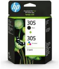 Lot HP 305, HP 305XL Black & Colour Ink Cartridge For Deskjet 2710e Printer