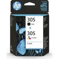 HP 305 2-PACK TRI-COLOR/BLACK ORIGINAL INK CARTRIDGE