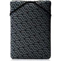 HP - PC Protective Reversible Sleeve for Laptops up to 14 Inches (35.6 cm) Geometric / Black