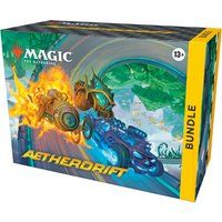 Magic: The Gathering Aetherdrift Bundle (9 Play Boosters, 40 Lands, 1 Alt-Art Card + Exclusive Accessories)