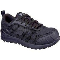 Shoes Skechers Work: bulklin-ayak 77289ec-bbk Black