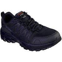 Skechers Men/'s Fannter Sneaker, Black, 6 UK