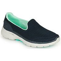 Skechers Women/'s GO Walk 6 Big Splash Sneaker, Navy, 5 UK
