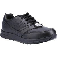 Skechers Men/'s NAMPA Sneaker, Black Synthetic/Pu, 10 UK