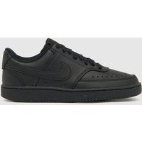 Nike court vision low better trainers in black