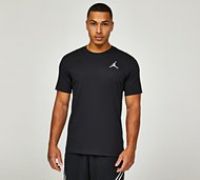 NIKE Men/'s M J Jumpman EMB SS Crew T-Shirt, Black/White, XS
