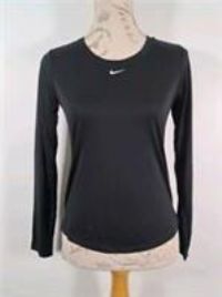 Nike Training One Dri-Fit long sleeve t-shirt in black