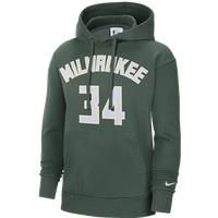 Milwaukee Bucks Essential Men's Nike NBA Fleece Pullover Hoodie - Green