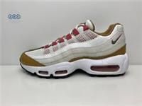 NIKE Air Max 95 Women/'s Trainers Sneakers Summit White/Wheat/Phantom/Green Noise (Summit White/Wheat/Phantom/Green Noise, UK Footwear Size System, Adult, Women, Numeric, Medium, 4.5)