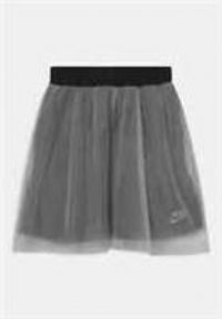 NIKE ICON CLASH Tulle Layered Fleece Skirt Stretch Black BNWT Girls Size Small