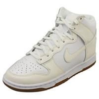 Nike Dunk High Womens Fashion Trainers in White Sail - 3.5 UK