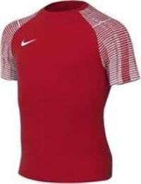 NIKE Y NK DF Academy JSY SS T-Shirt, University red/White/White, M