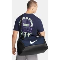 Nike Brasilia 9.5 Training Duffel Bag (Small, 41L) - Blue - Polyester