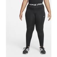 Nike Pro Older Kids' (Girls') Leggings (Extended Size) - Black