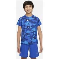 Nike Pro Dri-FIT Older Kids' (Boys') Short-Sleeve Training Top - Blue