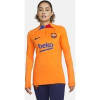 F.C. Barcelona Strike Women's Nike Dri-FIT Football Drill Top - Orange