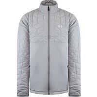 Cold Gear Reactor Zip Up Light Grey Golf Hybrid Jacket