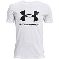 Boys' UA Sportstyle Logo Short Sleeve