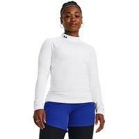 Under Armour Women/'s UA Authentics Mockneck, Ultra-Warm Polo Neck Top for Women, Thermal Long Sleeve Running Top with Anti-Odour Technology