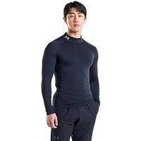Under Armour Men/'s UA HG Armour Comp Mock LS Shirt Black