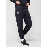 Under Armour Women/'s Ua Essential Fleece Joggers Trousers, Black, S