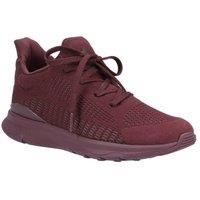 Fitflop Women/'s Vitamin FFX Knit Sports Sneakers, Raisin Purple, 4 UK
