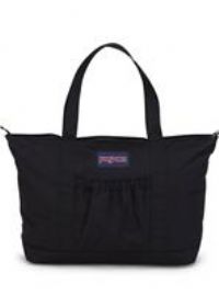 JANSPORT, Daily Tote, Unisex Adult, Shoulder Bag, Black, black, Western