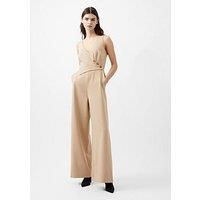 French Connection Sleeveless One-Piece Tweed Jumpsuit