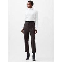 French Connection Pu Tapered Trousers - Brown