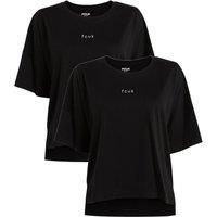 2-Pack Cotton FCUK Printed Short Sleeve T-Shirts