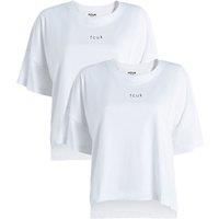 2-Pack Cotton FCUK Printed Short Sleeve T-Shirts