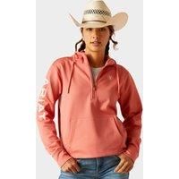 Women's Tek Hoodie 1/2 Zip Hoodie, Pink