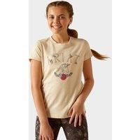 Kids Unicorn Insignia T-Shirt, Beige