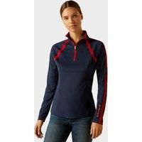 Women's Sunstopper 3.0 1/4 Zip Base Layer, Blue