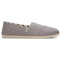 TOMS Women/'s Alpargata Heritage Canvas Loafer Flat, Morning Dove, 5 UK