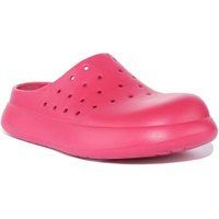 Toms Mallow Eco Slip On Rubber Espadrille Mule Sandals Fuchsia Size 3 - 12