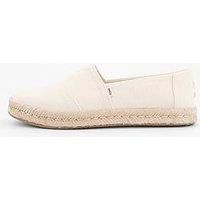 Toms Womens Alpargata Espadrilles Shoes Natural