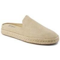 Toms Men'S Santiago Mule Espadrilles - Beige