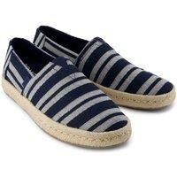 TOMS Alpargata Rope 2.0 Textile Men's Navy Espadrilles New