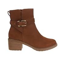 TOMS Women/'s 10022561t Fashion Boot, Brown, 7 UK